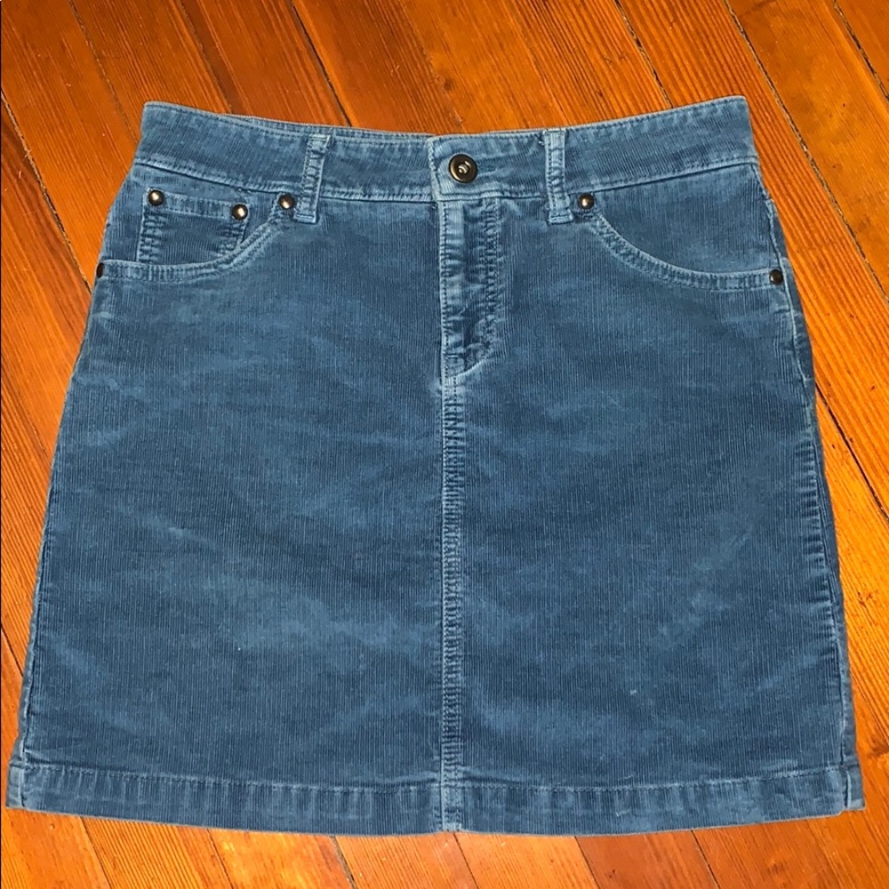 CORDUROY MINI SKIRT